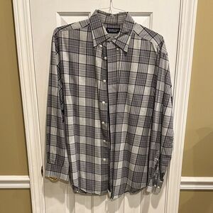 Men's Roundtree & Yorke Plaid Shirt